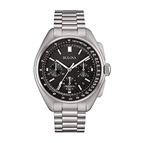 Bulova Lunar Pilot Chronograph 96B258 - Herren Armbanduhr mit präzisem 262 kHz Quarzwerk, sportlichem Design und 50m Wasserdichtigkeit – ideal für Abenteuer und den Alltag.