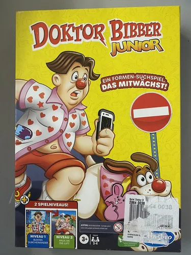 HASBRO Spiel Hasbro Gaming, Doktor Bibber Junior Kinderspiel