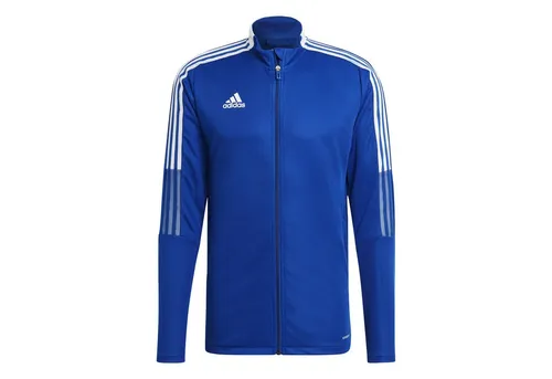 adidas Trainingsjacke Tiro 21 - royalblau Herren, Größe XL - Badmintonbekleidung Herren, feuchtigkeitsabsorbierende AEROREADY Technologie und stylische Reißverschlusstaschen für optimalen Tragekomfort und Look.