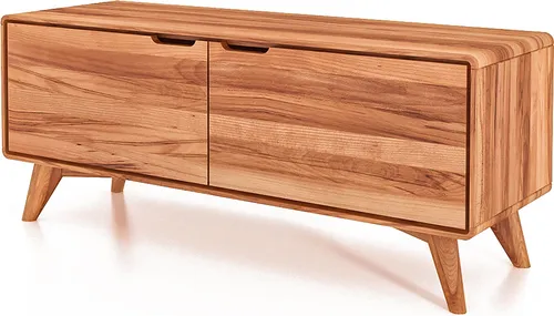 Lowboard Albert - Holzfarben, 120 cm Breite - TV-Halterungen - Hochwertiges Lowboard Albert in Holzfarben, ideal für Ihr Wohnzimmer. Maße: 120 cm Breite, 48 cm Höhe. Profitieren Sie von einem 10€ Willkommens-Gutschein bei Newsletter-Anmeldung!