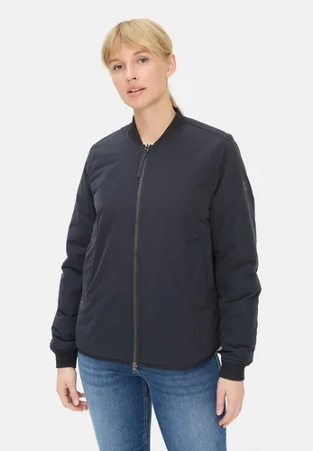 Camel Active Damen Bomberjacke - Dunkelblau - Größe 34 - Stilvolle dunkelblaue Bomberjacke mit praktischen Eingrifftaschen und klassischem Rib-Kragen. Perfekt für den Alltag und vielseitig kombinierbar.