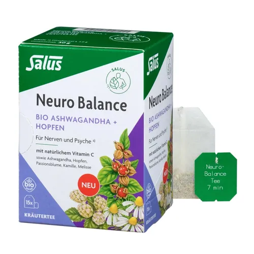 Neuro Balance Bio Ashwagandha+Hopfen Tee Salus