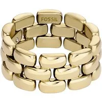 Fossil Damen-Ring Arden Gold Edelstahl JF047857109 von Fossil