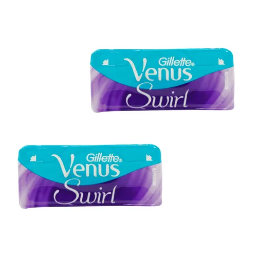 Gillette Venus Deluxe Smooth Swirl Rasierklingen 6er Pack - Damen Rasierklingen für eine sanfte und gründliche Rasur, mit rostfreien Stahlklingen für langanhaltende Schärfe und Hautkomfort.