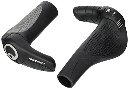 Ergon GP2 Nexus/Rohloff Gr. S - Komfortable Fahrradgriffe - Fahrradgriffe mit ergonomischem Design für optimalen Halt und Komfort, ideal für längere Fahrten.