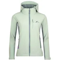 Westfjord Funktionsjacke Eldfjall XT grün L - Hochwertige Funktionsjacke aus 90% Polyester und 10% Elastan, ideal für Outdoor-Aktivitäten und vielseitig einsetzbar.