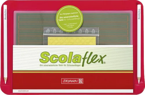 BRUNNEN Vokabelheft Schülertafel Scolaflex L1 265x180mm grün