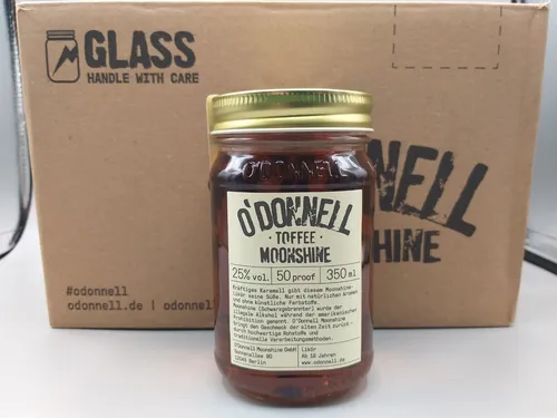 O'Donnell Moonshine Toffee 25% Alkohol Deutschland 0,350 Liter
