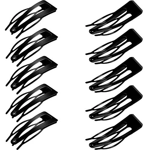 Haarklammern, -nadeln & -clips Schwarz von Chinco