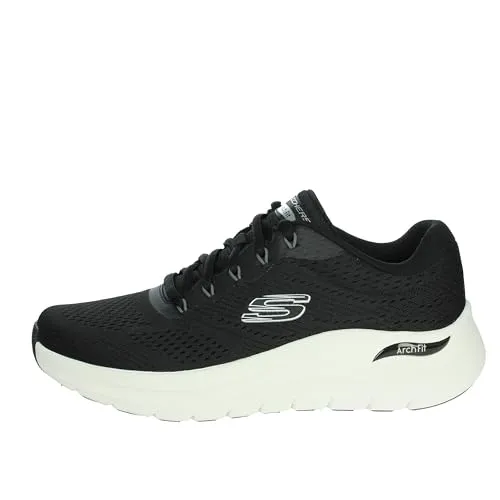 Skechers Herren Schnürhalbschuh in schwarz - Gr. 43