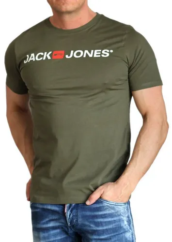 Jack & Jones Print-Shirt mit Rundhalsausschnitt in grün von Jack & Jones