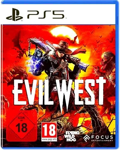 EVIL WEST - PS5: Actiongeladenes Abenteuer für die PlayStation 5 - PC- & Videospiele, Erlebe spannende Online-Koop-Matches und packende Singleplayer-Action in der aufregenden Welt von EVIL WEST.