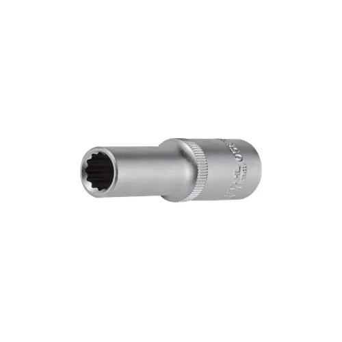 Steckschlüsseleinsatz, 1/2 Zoll, Zwölfkant, 11 mm, tief SW Stahl 05632-11SB