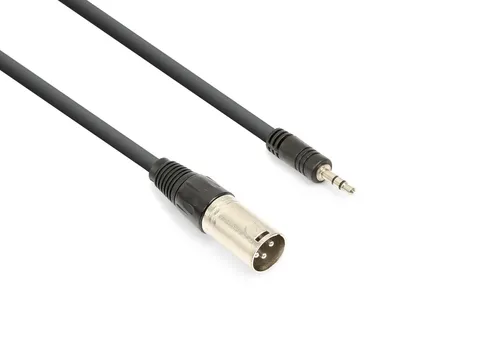 Produktbild Vonyx Adapterkabel XLR Male / 3.5mm Klinke Stereo 0,5m