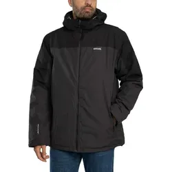 Regatta Thornridge Wasserdichte Isolierjacke Schwarz XL - Wasserdichte Jacke aus 100% Polyester mit atmungsaktiver Membran. Ideal für Outdoor-Aktivitäten, hält warm und bietet optimalen Schutz vor Nässe.