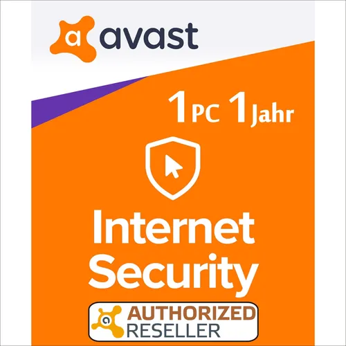 Avast Internet Security 1 PC 1 Jahr 2026 Vollversion/Upgrade Antivirus Premium
