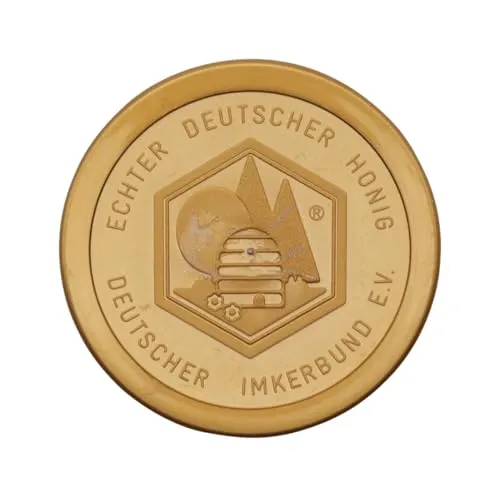 DIB Deckel 500g (10x) Ersatzdeckel Lebensmittelecht für DIB Gläser Honiggläser Imkerei Imker Bienen