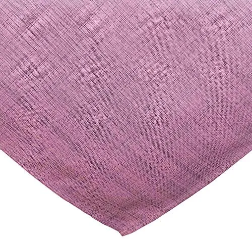 Outdoor Tischdecke quadratisch 90x90 cm in pink meliert - Modernes Tisch-Tuch als wetterfeste Garten-Tischdecke - Abwaschbare Außenbereich Abdeckung als große Garten-Tische Camping Tisch-Deko
