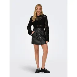 ONLY Damen Pullover 15300575 Black M - Stylischer Pullover für Damen von ONLY, ideal für lässige Looks und gemütliche Tage.