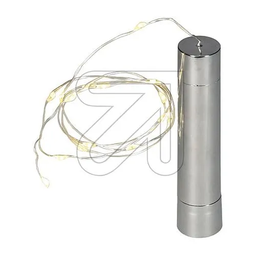 EGB LED-Lichterkette 15 fl. warmweiß in Korken-Form