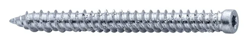 E-NORMpro Fensterrahmenschraube verzinkt 7,5 x 72 mm Zylinderkopf T30 100 Stück