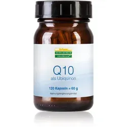Q10 Als Ubiquinon Kapseln - Arzneimittel für Energie und Vitalität, unterstützt die Herzgesundheit und schützt vor oxidativem Stress.