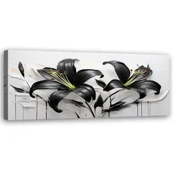 Poster & Bildende Kunst Schwarz von Feeby