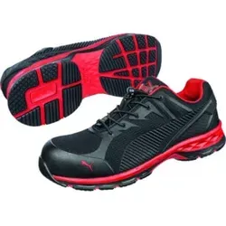 Puma Safety Halbschuh Fuse Motion 2.0 Red Low 643890 - Halbschuhe in Größe 47, ideal für den sicheren Einsatz am Arbeitsplatz mit rutschfester Sohle und robustem Design.
