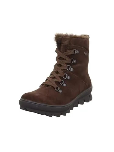 Legero Damen Novara Gore-Tex Stiefelette CORVINO in Braun (42 EU) - Wasserdichte und atmungsaktive Stiefelette mit GORE-TEX Membran. Komfortweite