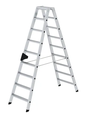 MUNK Gelenkleiter 40218 alu 2x 9 Sprossen