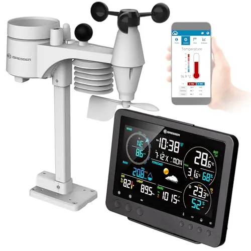 BRESSER 8-in-1 WLAN-Profi-Wetterstation Bise
