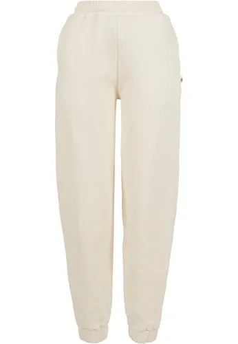 Urban Classics Damen Organic High Waist Ballon Sweat Pants - Damen-Hosen aus weichem Bio-Baumwoll-Fleece, mit hohem Gummibund und elastischen Beinabschlüssen für optimalen Komfort und Stil. Ideal für lässige Looks!