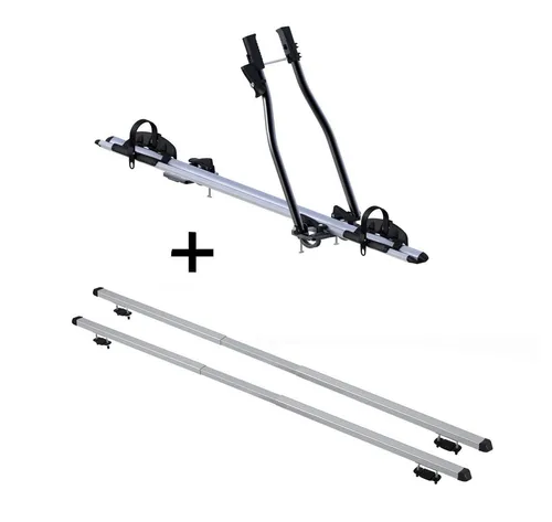 Fahrradträger SAGITTAR + Dachträger RAPID für Fiat Idea (5Türer) 05-12