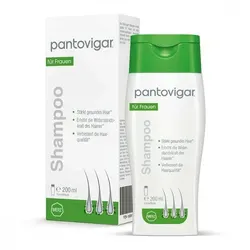 Pantovigar Shampoo - Sanftes Shampoo für feines Haar, reich an AnaGainTM und Koffein. Unterstützt die Haarpflege und sorgt für ein volleres Haargefühl. Ideal für die tägliche Anwendung bei allen Haartypen.