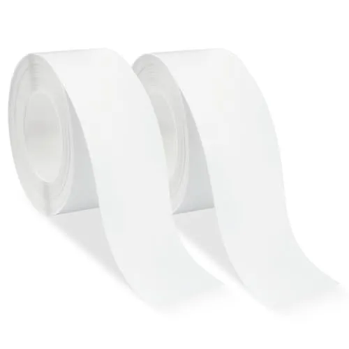 Baxcdyswe 2 Rollen Dichtungsband Selbstklebend, Dichtband Selbstklebend Wasserdicht Klebeband, Dichtband Leisten Silikonband, Klebeleisten zum Abdichten, Dichtungsbänder für Küchen und Dusche