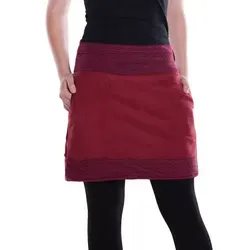 Vishes A-Linien-Rock Thermorock für Damen von Vishes