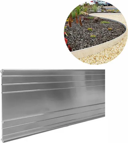 Ultra Starke Alu Rasenkanten - Flexibel und Langlebig - Beeteinfassung aus witterungsbeständigem Aluminium, anpassbar an jeden Gartengestaltungsstil. Hohe Stabilität und einfache Montage für eine dauerhafte Randbegrenzung.