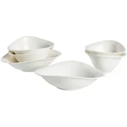 Villeroy & Boch Starter-Set 6-tlg. VAPIANO - Schalen & Schüsseln für stilvolle italienische Abende, inklusive zwei Pastaschalen, zwei Salatschalen und zwei Suppenschalen aus elegantem Porzellan.