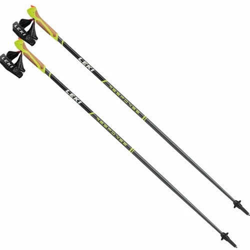 Leki Response Nordic-Walking-Stöcke - Trekking- & Wanderstöcke aus Aluminium mit einer Länge von 115 cm, ideal für Nordic Walking und Wanderungen, bieten hervorragende Stabilität und Komfort.