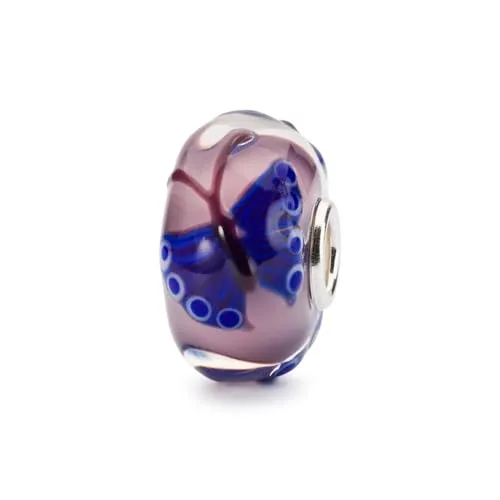 Trollbeads Moth Of Myrh Bead TGLBE-20293 - Bead Charm für Damen, einzigartiges Design mit faszinierenden Details, perfekt für individuelle Armbänder.