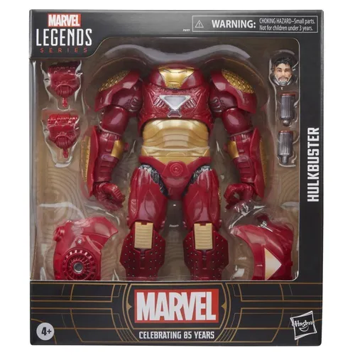 Marvel Legends F24 ANV 5 - Hulkbuster 85. Jubiläum Actionfigur, 23 cm groß, mit 7 Zubehörteilen und über 20 Gelenkpunkten für dynamische Posen