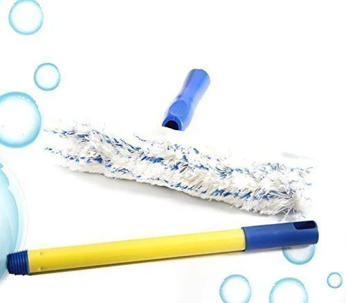 Einwascher mit Handgriff von AquaBLADE - Mikrofaser abnehmbar und waschbar, geeignet für Fenster, Spiegel, Auto uvm. -Schnelles Arbeiten -Einfache Handhabung