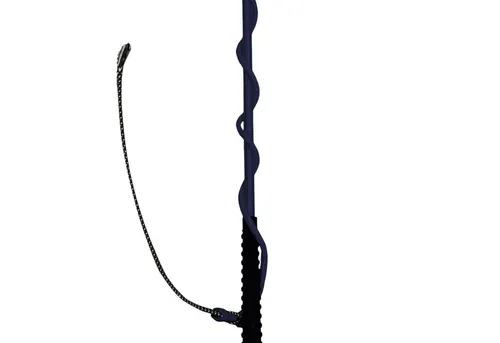 EQuest Longierpeitsche 160 cm - navy - Reit- & Pferdebedarf, hochwertig mit rutschfestem Griff für optimale Handhabung und Kommunikation beim Longieren.