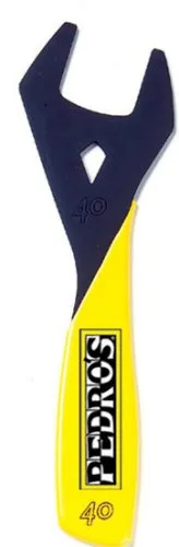 Pedro's Steuersatzschlüssel – 40 mm - Fahrradwerkzeuge: Ergonomisch gepolsterter Griff für maximalen Komfort und Hebelwirkung, lasergeschnitten aus strapazierfähigem Werkzeugstahl, ideal für 40 mm Gewinde-Headsets.