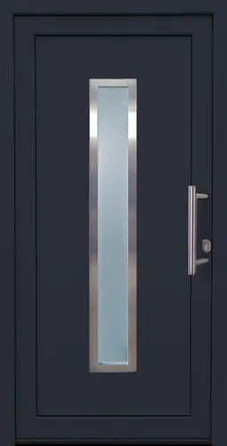 Produktbild Panto Haustür Modell K016 DIN rechts weiß/anthrazit 110 x 210 cm