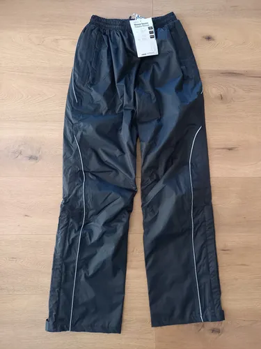 Regenhose MONSUN 1480 schwarz, Größe M - Wetter- und Kälteschutzhose für optimalen Schutz bei Regen und Kälte, ideal für Arbeitseinsätze im Freien.