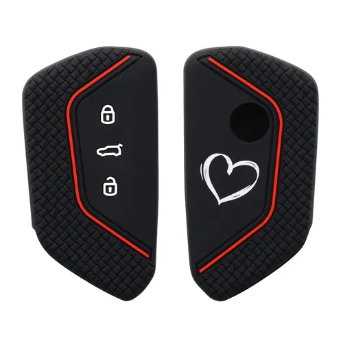 Hülle für VW Golf 8 Autoschlüssel Silikon Schutzhülle Schlüssel Case Cover