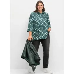 Sheego Klassische Bluse Longbluse . von sheego