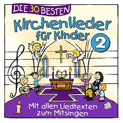 Die 30 besten Kirchenlieder für Kinder 2 - Vinyl LP - Eine Sammlung der beliebtesten Kirchenlieder für Kinder auf hochwertiger Vinyl-LP, ideal für fröhliche Musikstunden und gemeinsames Singen.