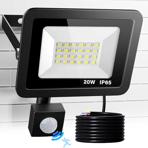 LED Strahler mit Bewegungsmelder 20W